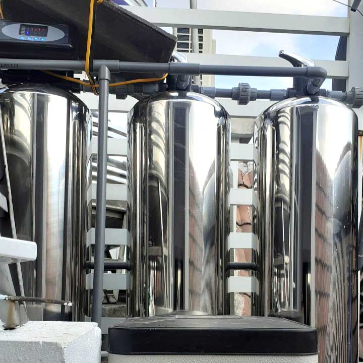 Cột lọc tổng toàn nhà INOX