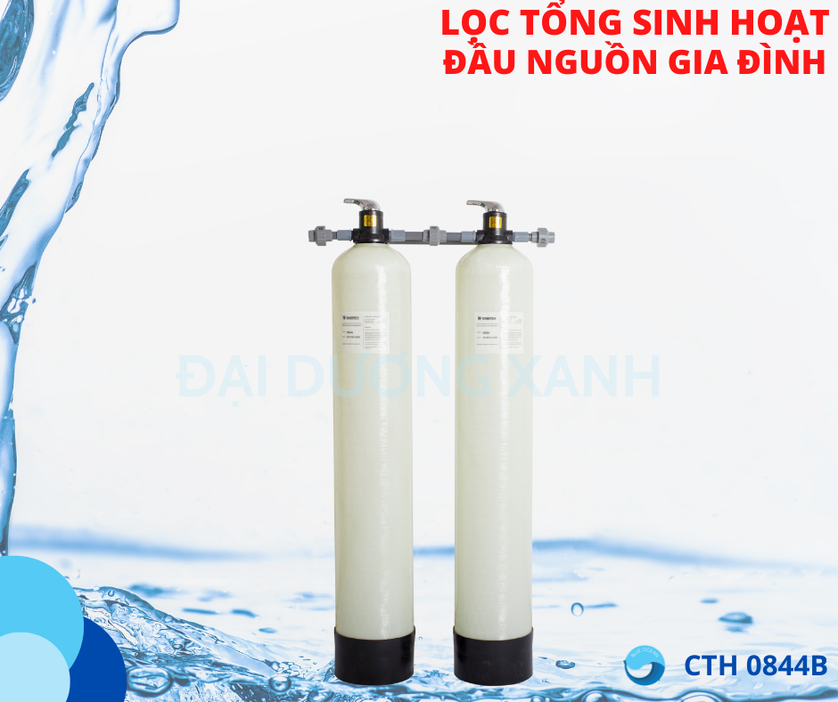 hệ thống có 2 cột lọc