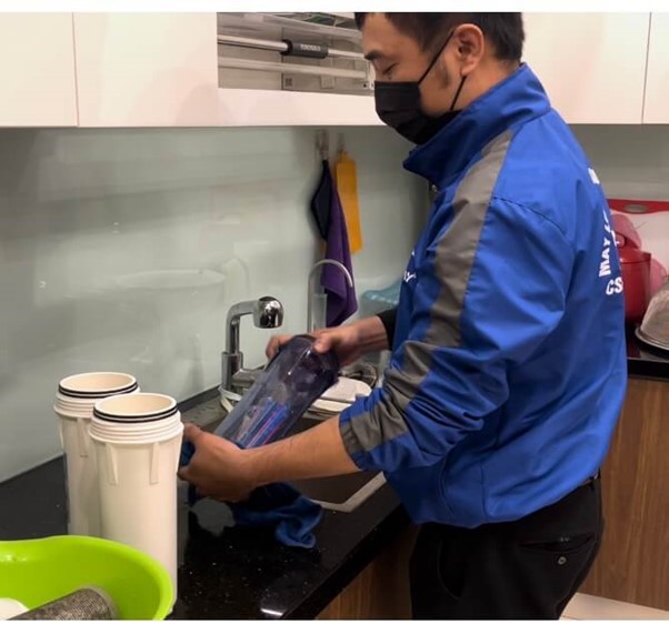 Lưu ý khi lắp đặt cốc lọc nước đầu nguồn