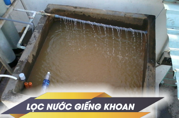 lọc nước giếng khoan gia đ&igrave;nh đơn giản hiệu quả cao