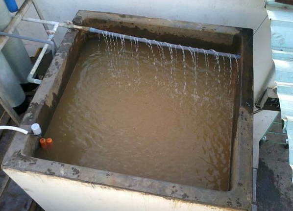 Bể lọc nước giếng khoan gia đình - thay vật liệu bình lọc nước