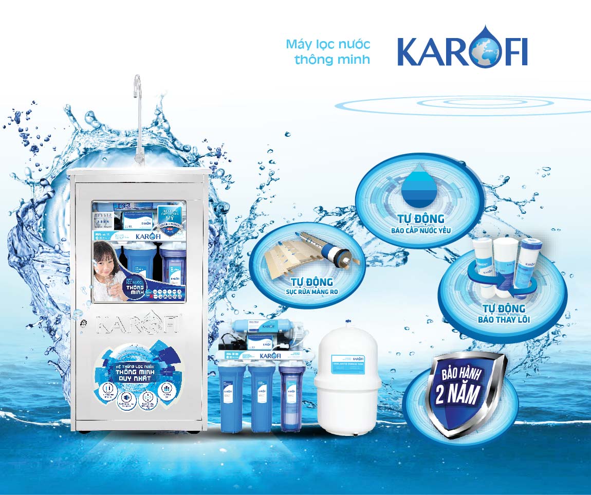 Máy lọc nước Karofi