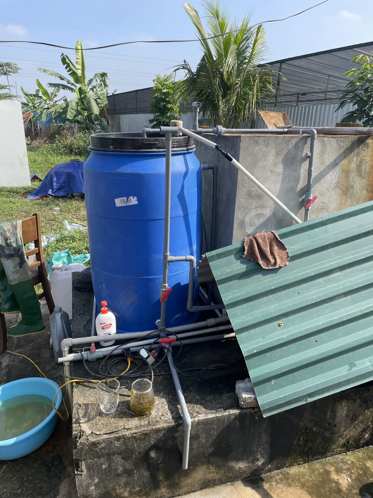 Bộ lọc nước giếng khoan gia đình 200l