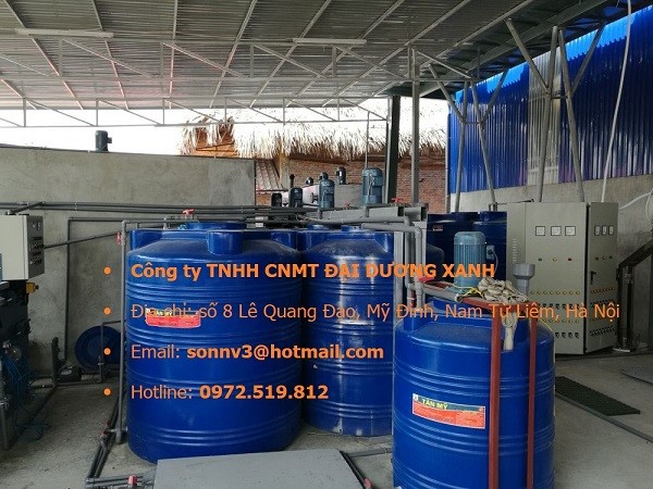 Hệ thống xử lý nước thải xi mạ