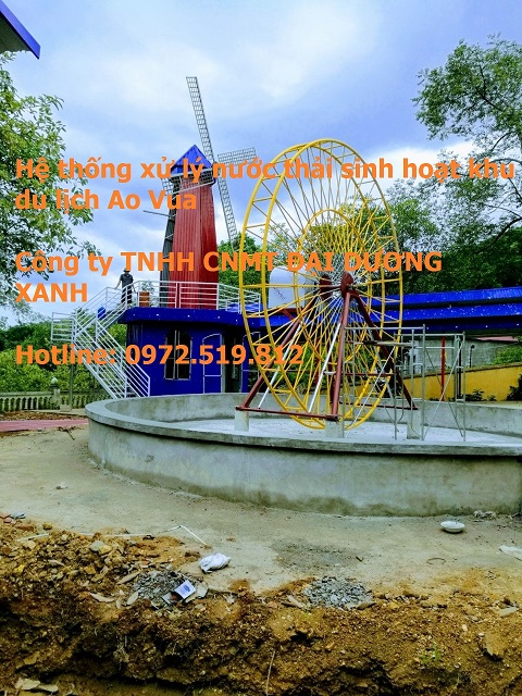 Hệ thống xử lý nước Khu Du lịch Ao Vua