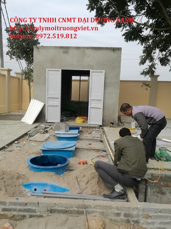 Xử l&yacute; nước thải y tế tại phường, x&atilde;