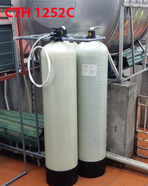 Hệ thống lọc tổng sinh hoạt đầu nguồn CTH1252C lắp ngoài trời theo cụm