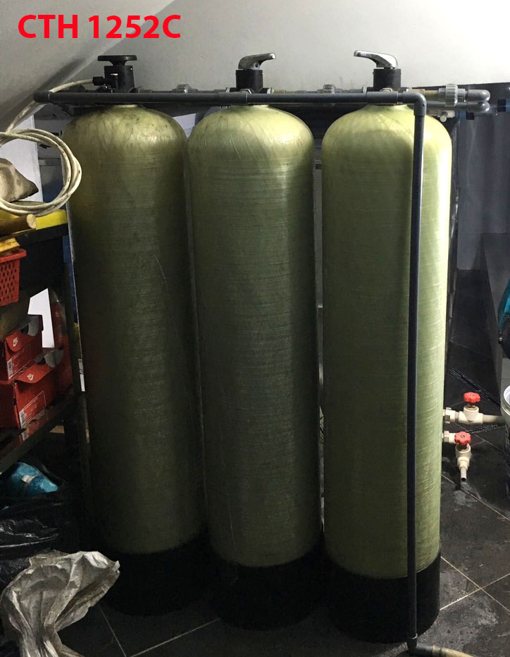 Cột lọc tổng sinh hoạt đầu nguồn CTH 1252C lắp trong nhà