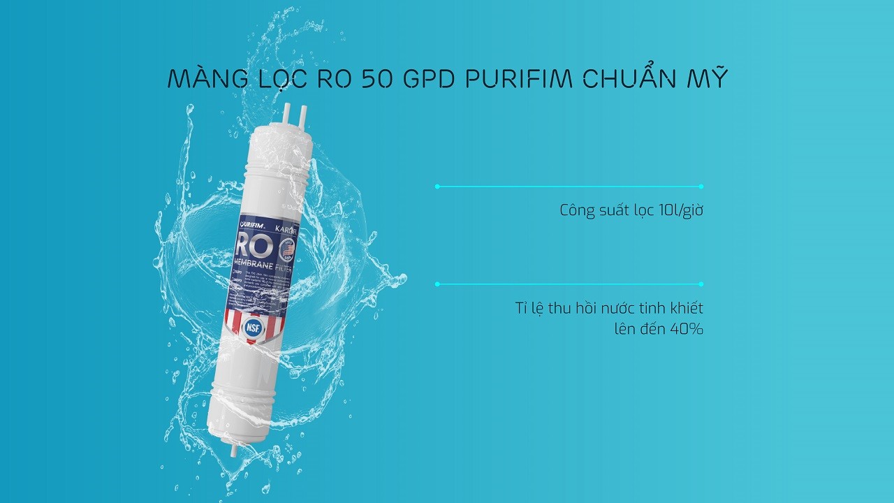 Màng lọc RO Chuẩn Mỹ