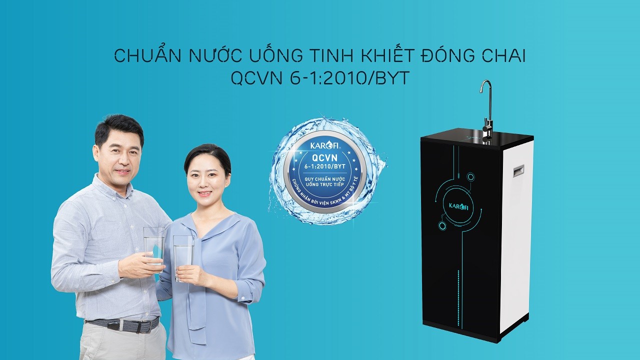 Máy lọc nước Ro Karofi ERO100V