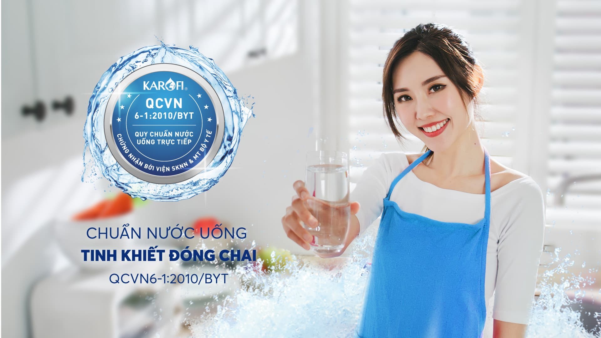 Chuẩn nước uống ngay - bảo hành 36 tháng