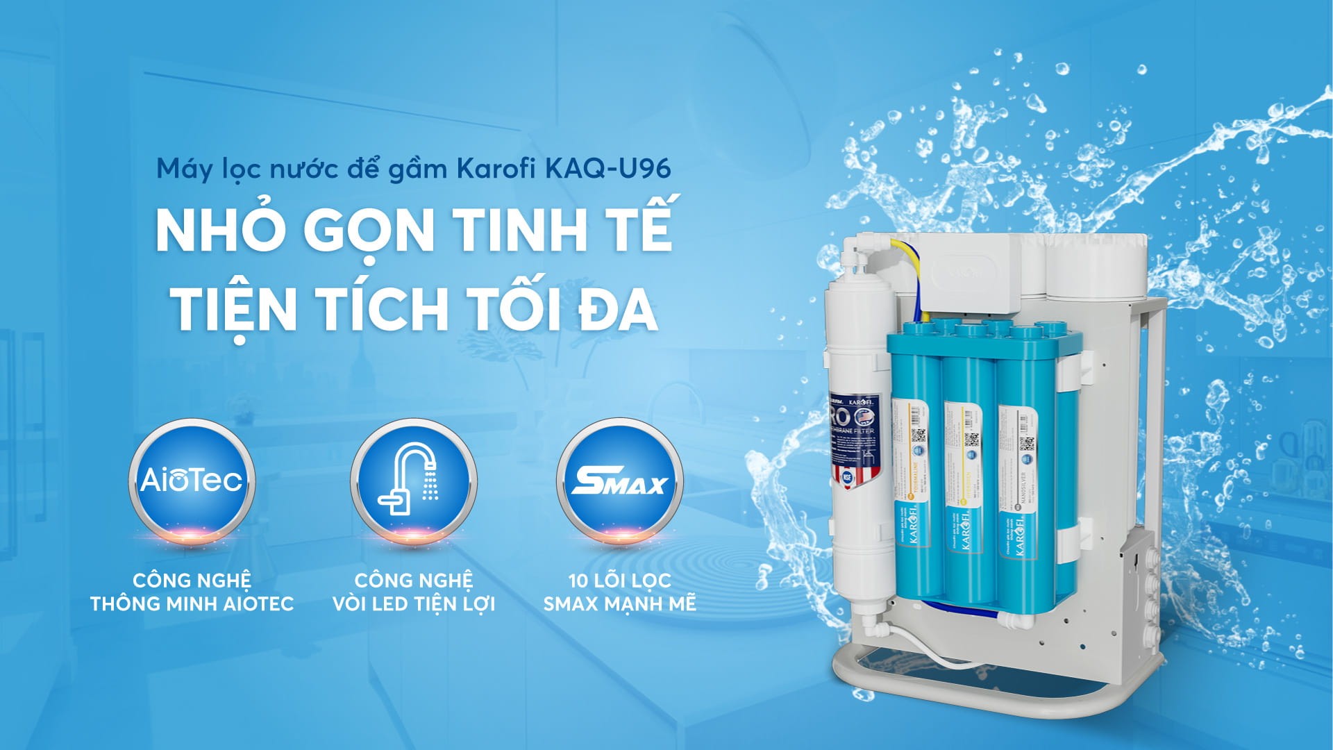 Máy nhỏ gọn nhất, KAQ-U96