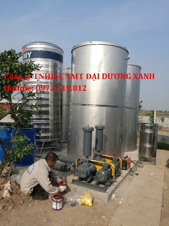 hệ thống thiết bị xử lý Nước thải giết mổ lợn tại thái bình