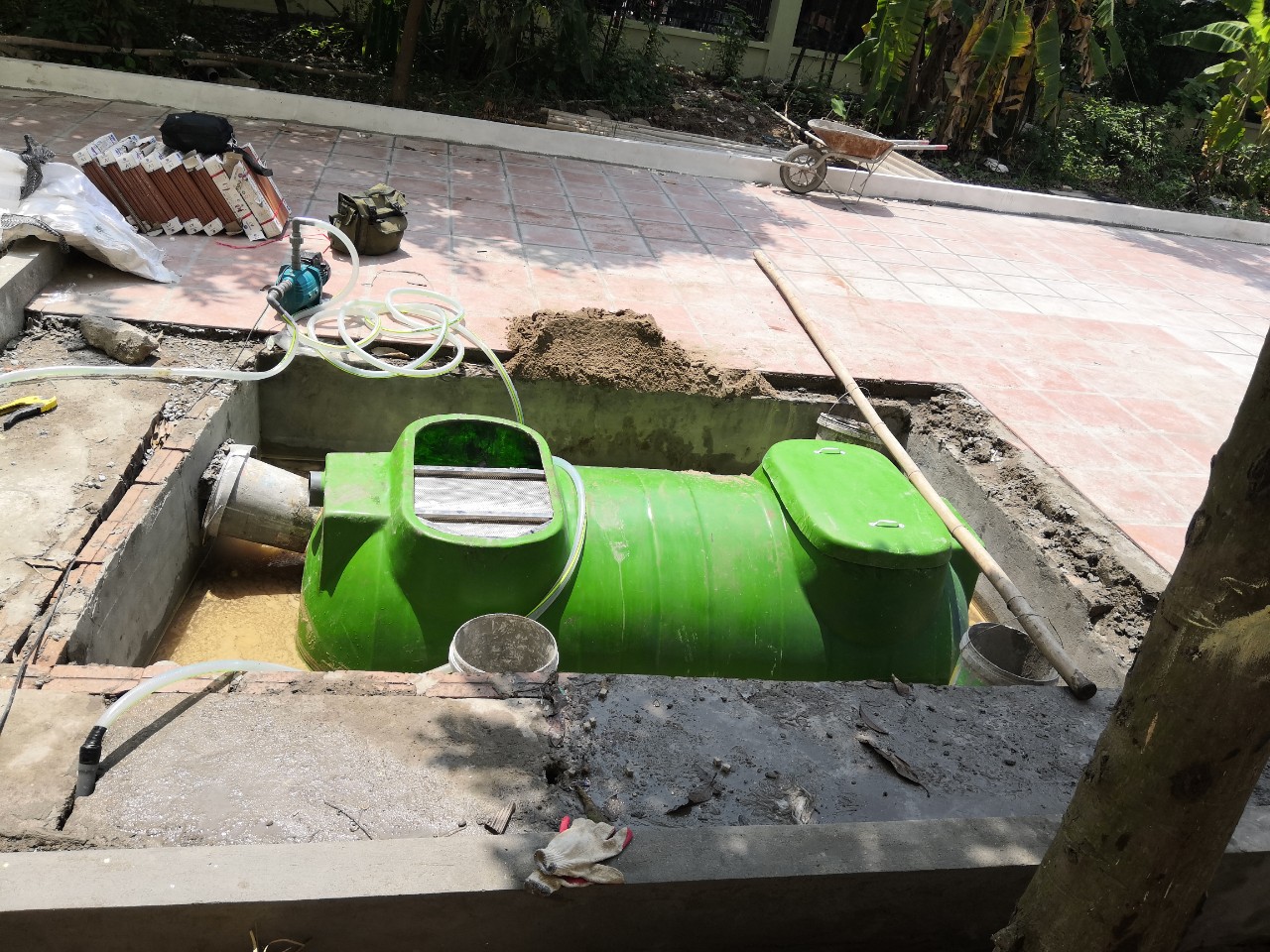 Bồn composite xử lý nước thải