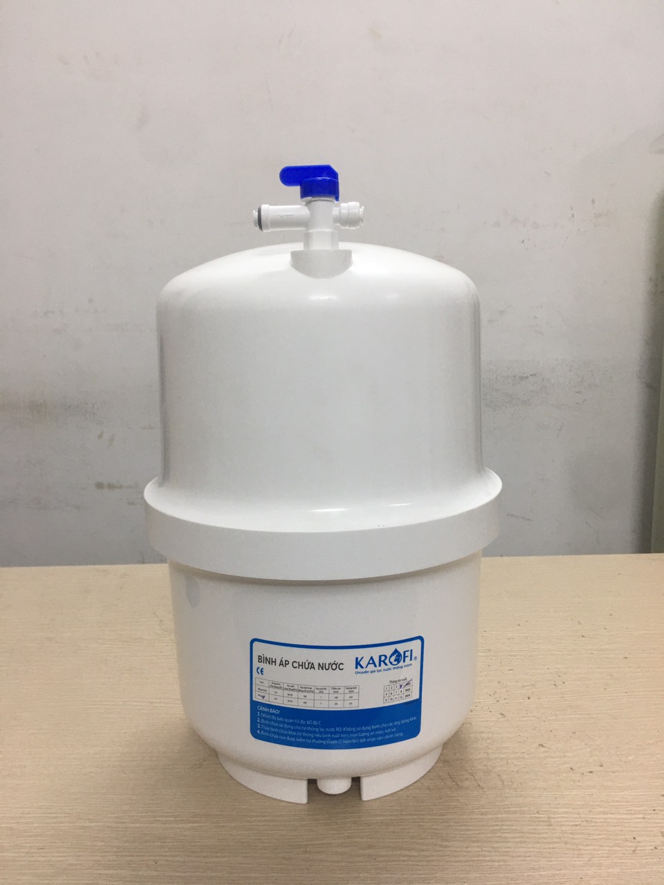 Bình áp nhựa của máy lọc nước karofi SS038