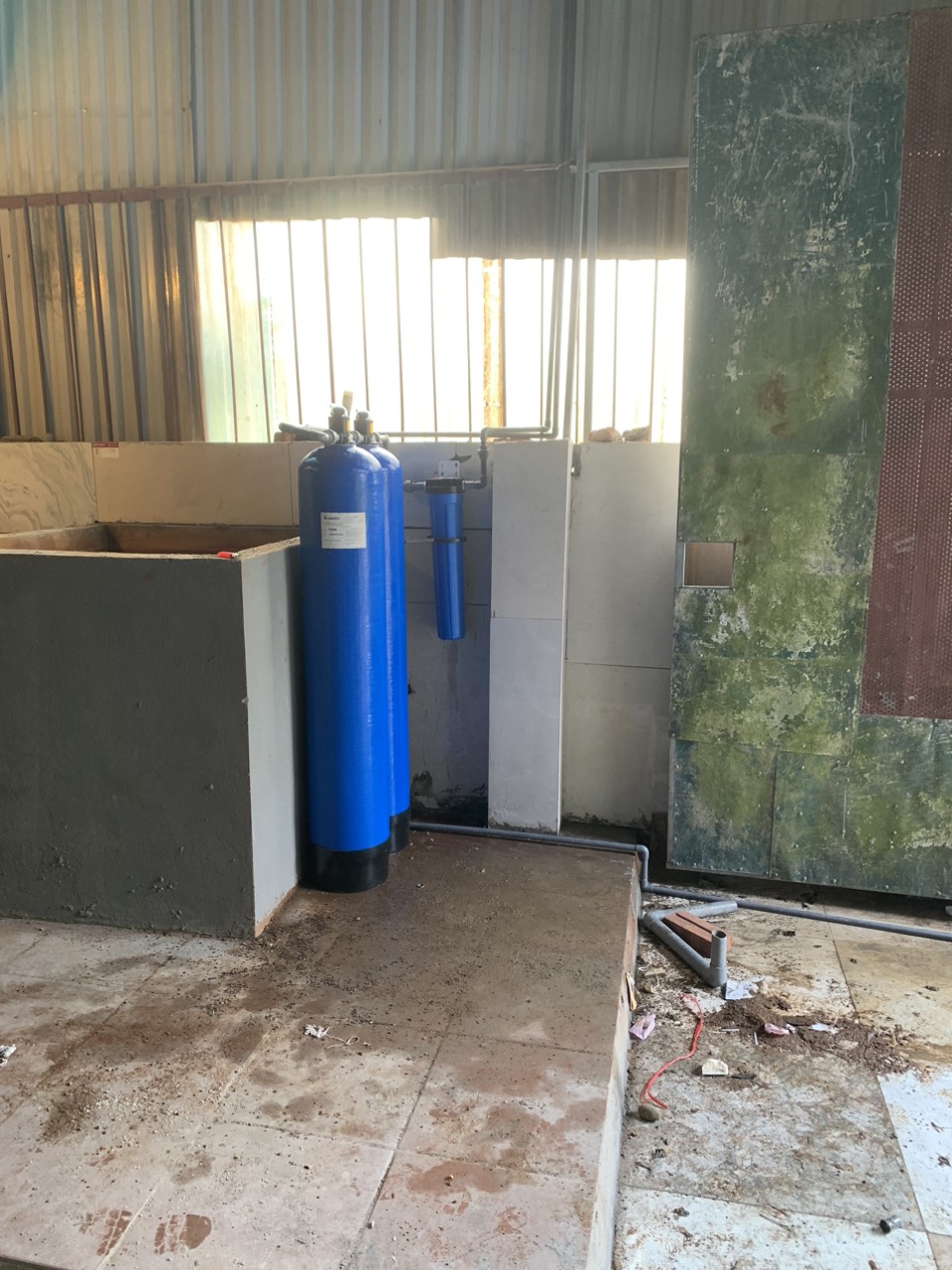 Thiết bị lọc tổng sinh hoạt gia đình CTH1054B thực tế