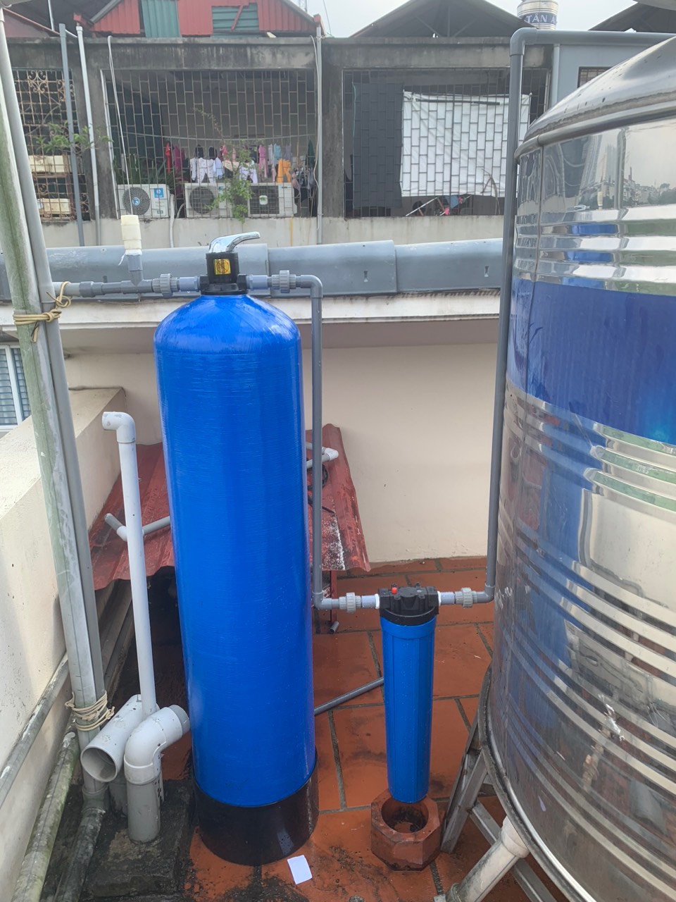 Lắp đặt thực tế bộ lọc tổng đầu nguồn CTH 1252A