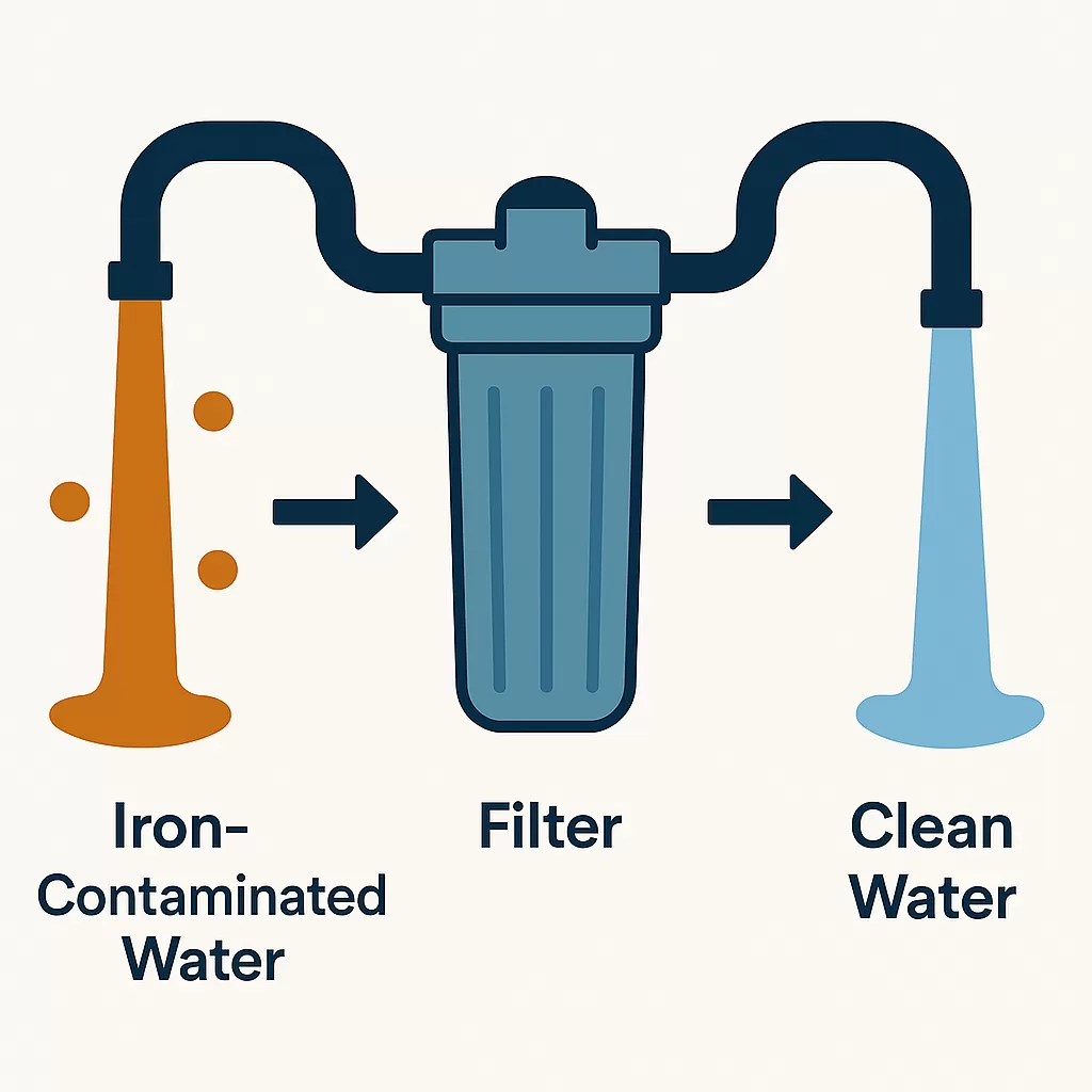 Nguyên lý khử sắt trong nước giếng khoan