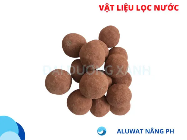 vật liệu lọc nước: hạt Aluwat chuyên dùng để nâng PH