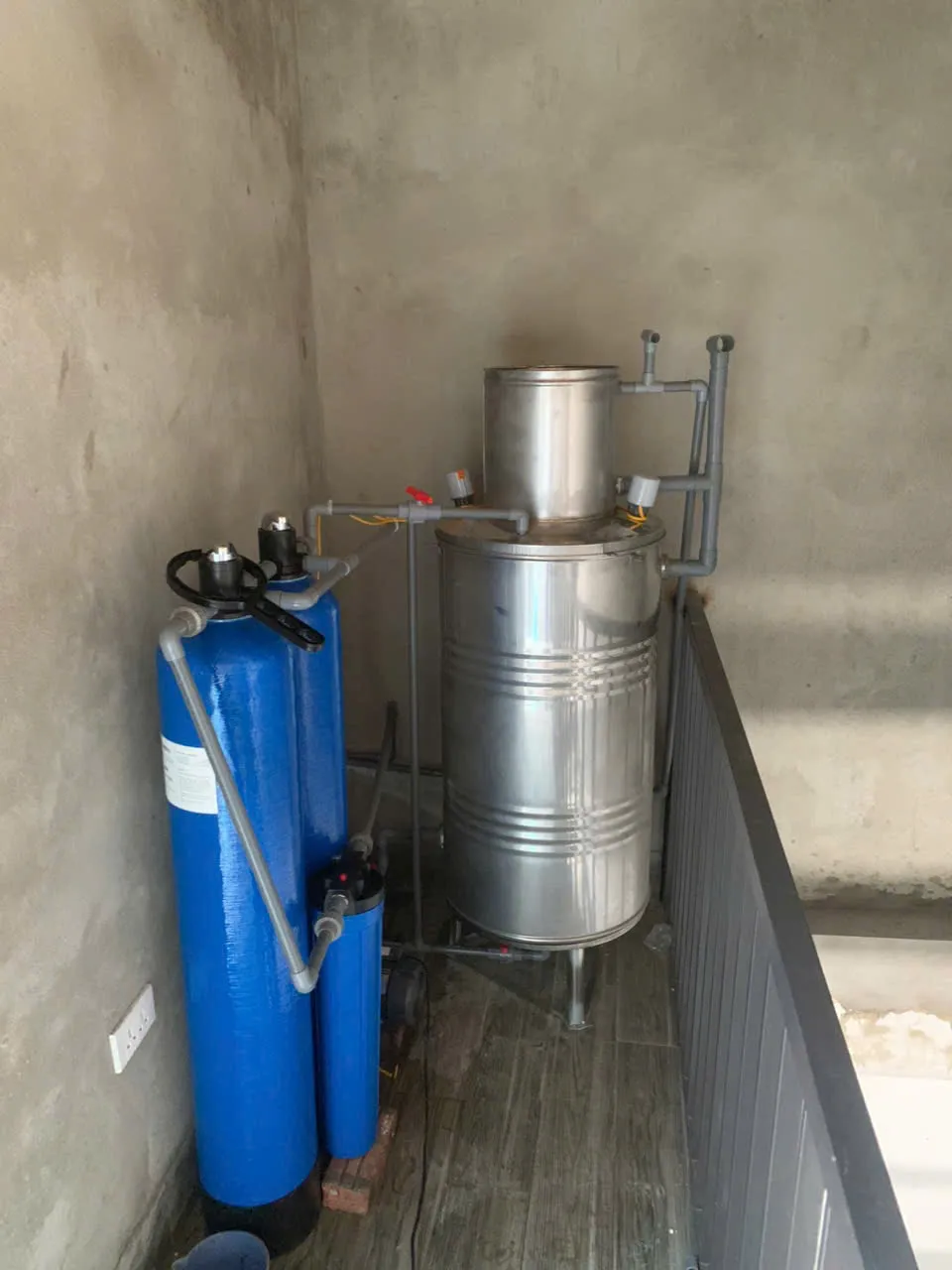 Hệ Thống Cột Lọc Phèn Áp Lực