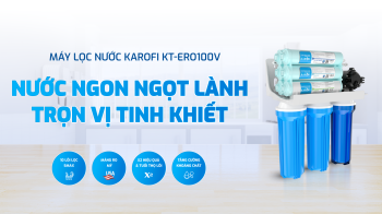 Máy lọc nước Ro karofi KT-ERO100V - 10 lõi