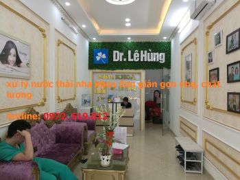 Xử lý nước thải phòng khám nha khoa