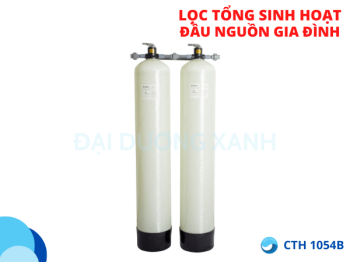 Thiết bị lọc và xử lý nước sinh hoạt đầu nguồn gia đình CTH1054B