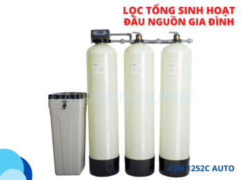 Thiết bị lọc nước sinh hoạt tổng đầu nguồn CTH 1252C - Auto